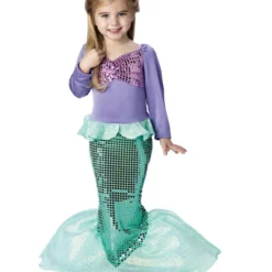 Lil` Mermaid Costume For Toddler