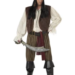 Adult Plus Size Rogue Pirate Costume