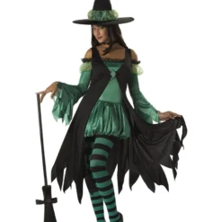 Teen Emerald Witch Costume