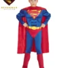 Muscle Chest Superman Costume For Toddler