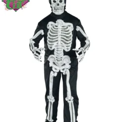 Skeleton Size Costume For Adults