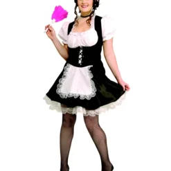 French Maid Plus Size Costume For Women