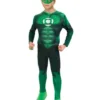 Teen Deluxe Muscle Chest Green Lantern Hal Jordan Costume