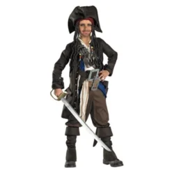 Teen Captain Jack Sparrow Prestige Premium Costume