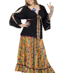 Adult Plus Size Groovy Mama Costume