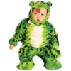 Plush Green Frog Infant And Toddler Costume