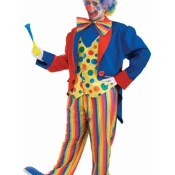Plus Size Clown Mens Costume