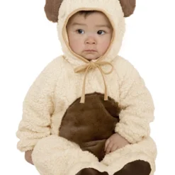 Microfiber Oatmeal Bear Costume For Toddler