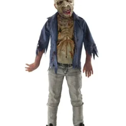 Teen The Walking Dead Deluxe Decomposed Zombie Costume