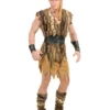 Mens Plus Size Cool Caveman Costume