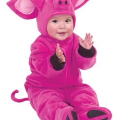 Microfiber Fleece Little Pig Newborn Costume For Infant