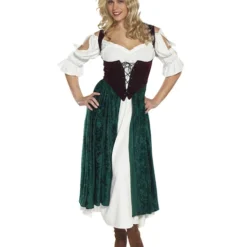 Adult Plus Size The Village Wench, Esmeralda Costme