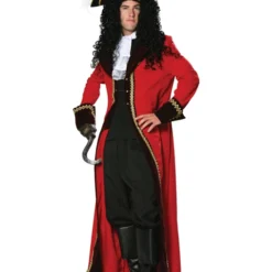 Mens Plus Size Ultimate Captain Hook Costume