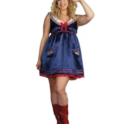 Sexy Sailor Mine Plus Women's Costume