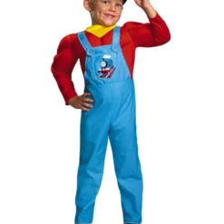 Toddler Classic Muscle Thomas The Tank Engine Costume