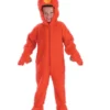 Deluxe Plush Elmo Costume For Toddlers