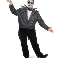 Adult Nightmare Before Christmas Jack Skellington Plus Costume