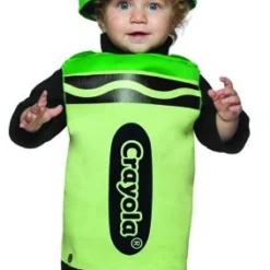 Crayola Green Crayon Costume