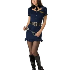 Teen Sassy Fashion Police Officer Costume