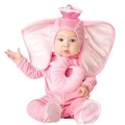 Toddlers Pink Elephant Costume