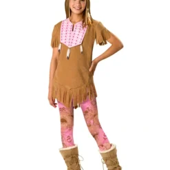 Tween Sassy Indian Maiden Costume