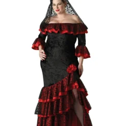 Elite Womens Plus Senorita Costume