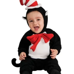 Newborn Cat In The Hat Romper Costume