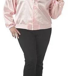 Plus Size Pink Ladies Jacket