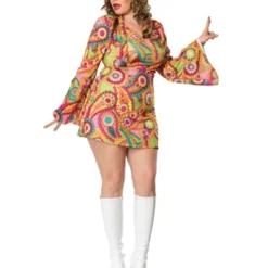 Hippie Plus Size Costume
